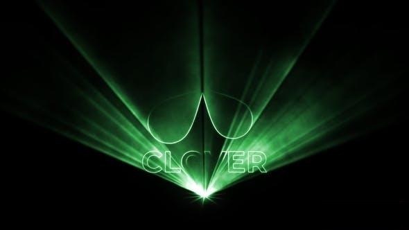 Videohive Dubstep Laser Logo Intro Logo Stings template preview