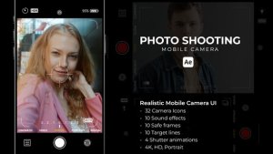 Videohive Photo Shooting - Mobile Camera Elements template preview