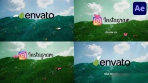 Videohive Spring Logo for After Effects Logo Stings template preview
