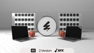 Videohive Ai Intro 55266082 Logo Stings template preview