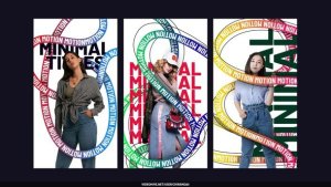 Videohive Text Paths Poster Stories Openers template preview
