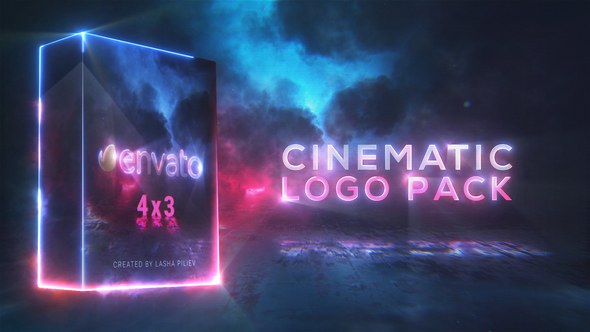 Videohive Cinematic Saber Logo Pack Logo Stings template preview