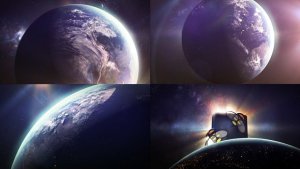 Videohive Earth Sun Logo Openers template preview