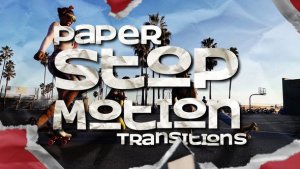 Videohive Paper Stop Motion Transitions Elements template preview
