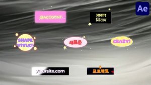 Videohive Flash FX Dynamic Titles for After Effects Titles template preview