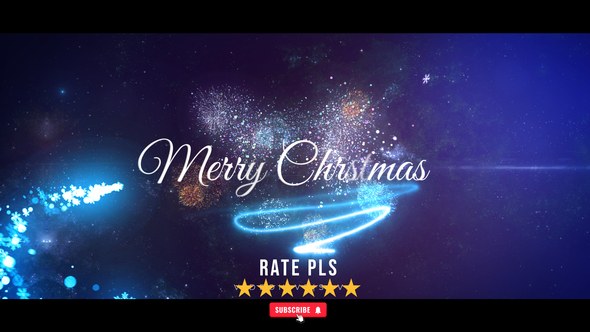 Videohive Winter Christmas Titles Titles template preview
