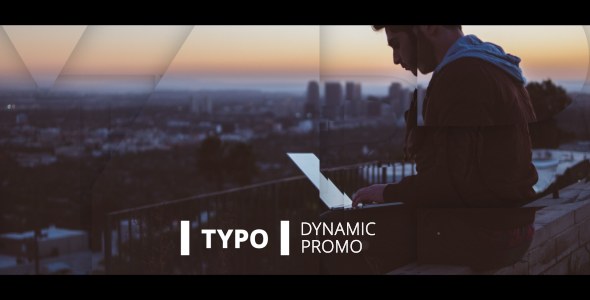 Videohive Dynamic Typo Promo Openers template preview