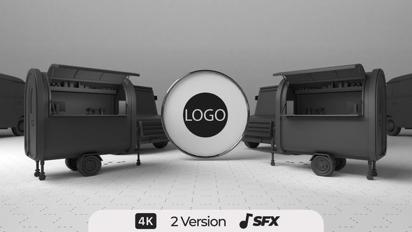 Videohive Food Truck Intro Logo Stings template preview