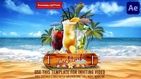 Videohive Hot Summer Festival | After Effects Titles template preview