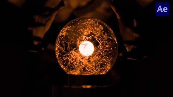 Videohive Mystic Orb Logo Reveal Logo Stings template preview