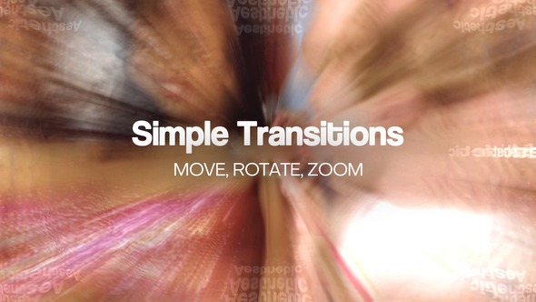 Videohive Simple Transitions 54600636 Elements template preview