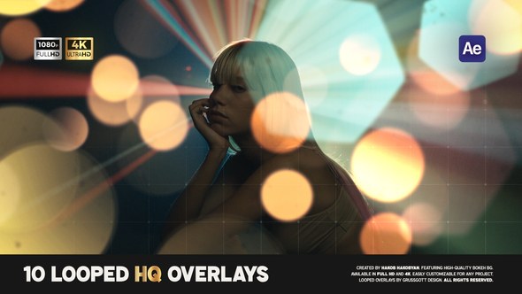 Videohive Bokeh Overlay Elements template preview