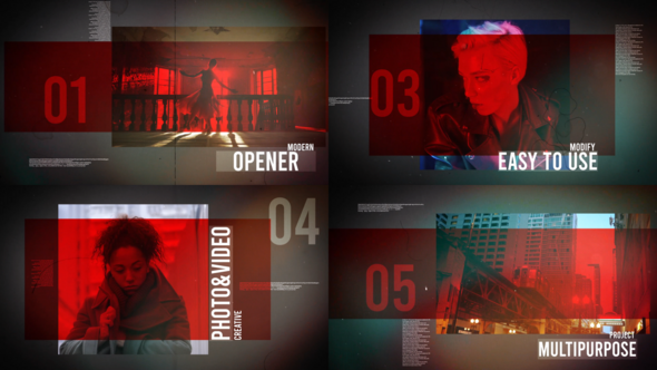 Videohive Modern Stylish Opener for After Effects Openers template preview