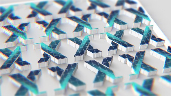 Videohive Pattern Logo Reveal Logo Stings template preview