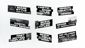 Videohive Image Titles Titles template preview
