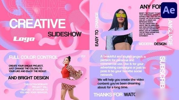 Videohive Abstract Creative Slideshow for After Effects Openers template preview