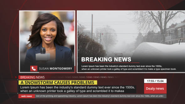 Videohive Breaking News Graphics - Mega Package 4K Broadcast-packages template preview