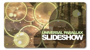 Universal Parallax Slideshow Video Displays template preview