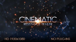 Videohive Resistance Cinematic Trailer Openers template preview