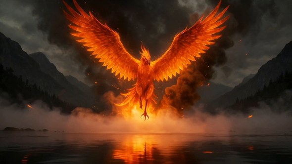Videohive Phoenix Logo Reveal Logo Stings template preview