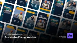 Videohive Social Media Reels - Sustainable Energy Product Promo template preview