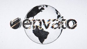 Videohive Pencil Earth Logo Logo Stings template preview