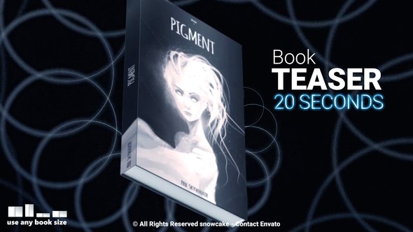 Videohive Book Teaser I 20 Seconds Product Promo template preview