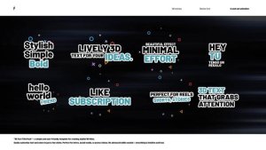 Videohive 3D Text Titles Animation | AE Titles template preview