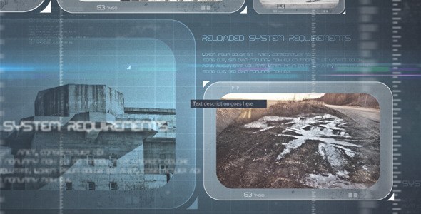 Videohive Future Slideshow Video Displays template preview