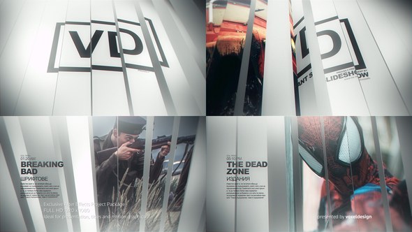 Videohive The Elegant Slide Show Openers template preview