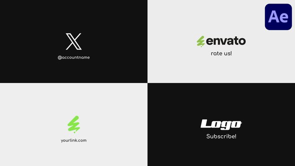 Videohive Minimal Logo Reveal for After Effects 56215023 Logo Stings template preview