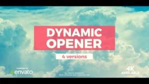 Videohive Dynamic Opener 20263435 Video Displays template preview