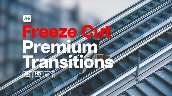 Videohive Premium Transitions Freeze Cut Elements template preview
