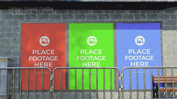 Videohive Urban Street Poster Media Promo Product Promo template preview