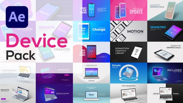 Videohive Modern Device Pack | Mock-up Product Promo template preview