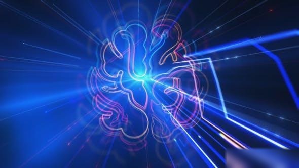 Videohive Hyper Tech Logo Reveal Logo Stings template preview