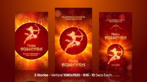 Videohive Dussehra Instagram Stories Openers template preview