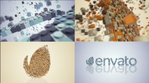 Videohive Building Blocks Logo Build Logo Stings template preview