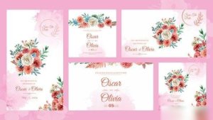 Videohive Angela Wedding Invitation Openers template preview