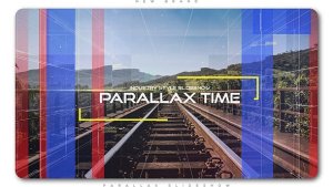 Videohive The Time Industry Parallax Slideshow Video Displays template preview