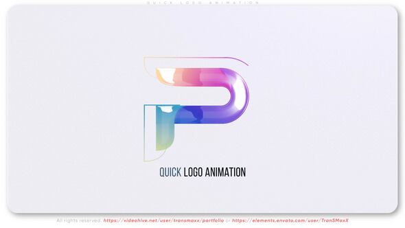 Videohive Quick Logo Animation 52068731 Logo Stings template preview