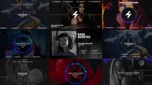 Videohive Music Visualizer V.1 Elements template preview