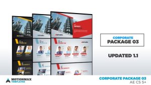 Videohive Corporate Package 03 Video Displays template preview