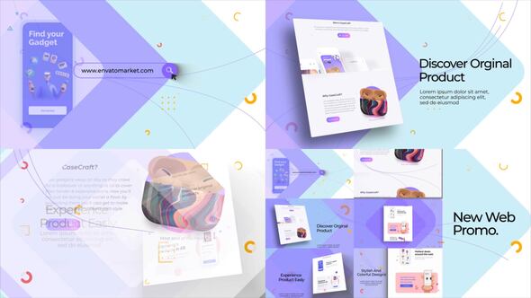 Videohive Web Promo 33111854 Product Promo template preview