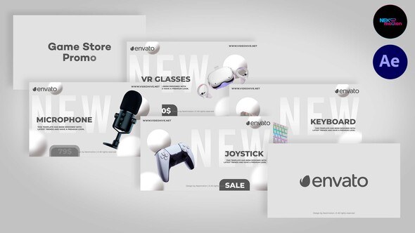 Videohive Game Store Promo V2 Product Promo template preview