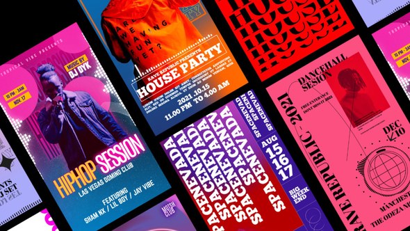 Videohive Audio Music Visualizer Stories Product Promo template preview