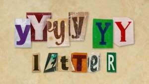 Videohive Ransom Letters - Y Letters Titles template preview