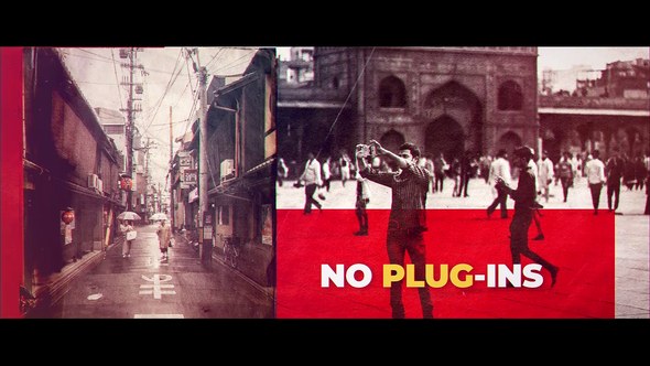 Videohive Urban Retro Openers template preview