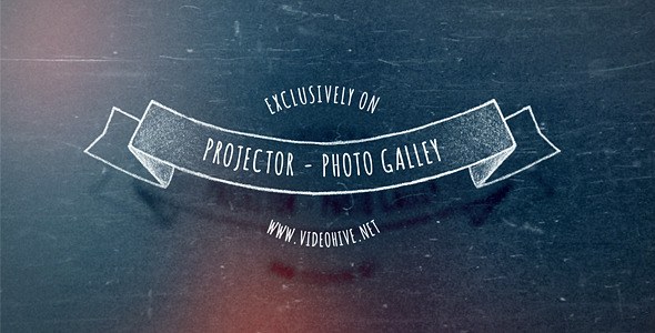 Videohive Slide Projector - Photo Gallery Video Displays template preview