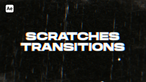 Videohive Scratches Transitions Elements template preview